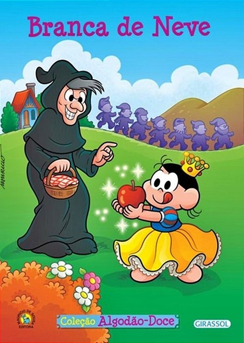 Branca De Neve - Turma Da Mônica - Coleção Algodão-Doce