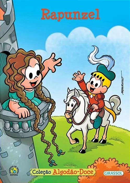 Rapunzel - Turma Da Mônica - Coleção Algodão-Doce