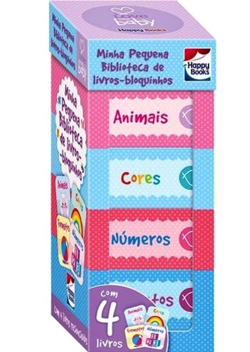 Minha Pequena Biblioteca De Livros-Bloquinhos