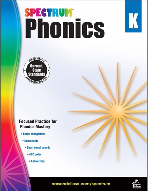 Spectrum Phonics Grade K - Workbook-..