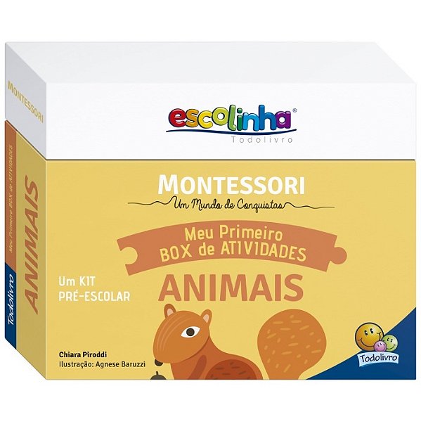 Montessori Meu P Box De Atividades... Animais