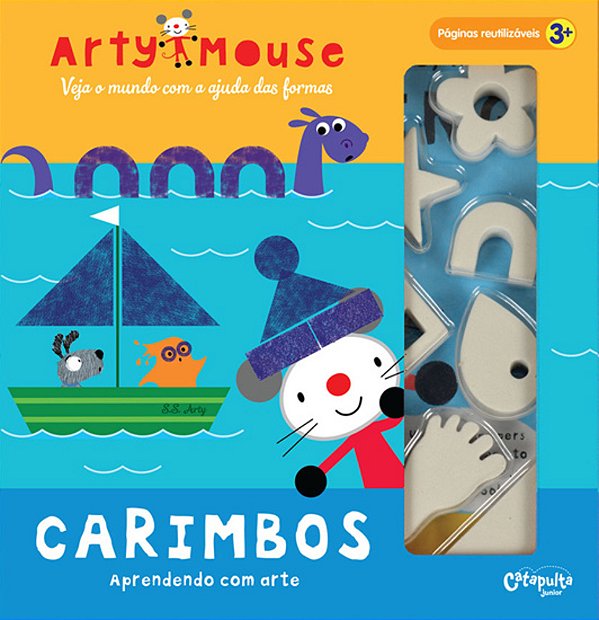 Arty Mouse - Carimbos - Aprendendo Com Arte