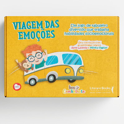Viagem Das Emoções Livro Jogo Que Trabalha Habilidades Socioemocionais