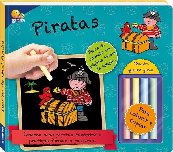 Piratas - Quadro De Giz!
