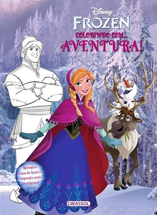 Aventura! - Disney Colorindo Com Frozen