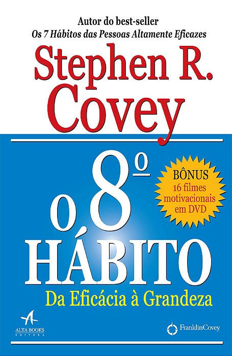 O 8º Hábito Da Eficácia À Grandeza - Livro Com Dvd