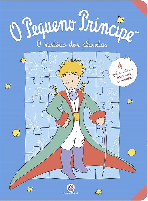 O Pequeno Príncipe - O Mistério Dos Planetas - Livro Com Quebra-Cabeça