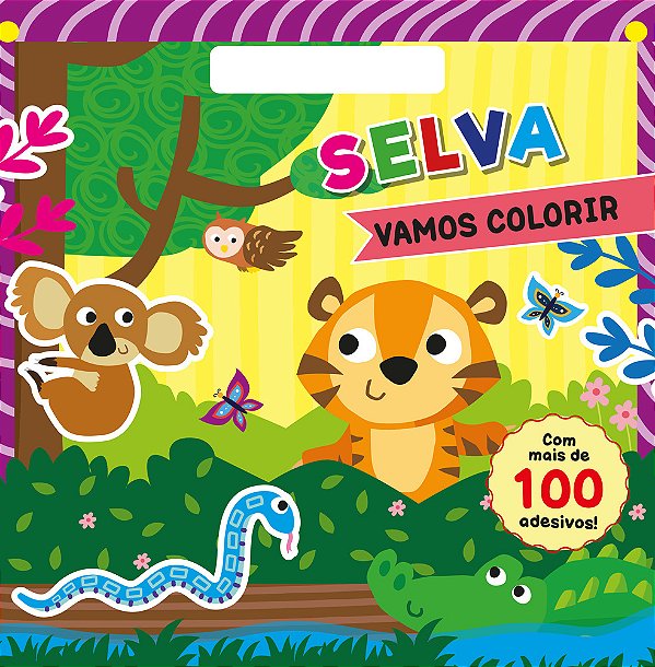 Vamos Colorir - Selva