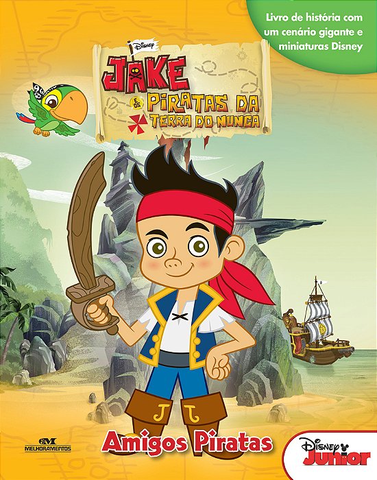 Jake E Os Piratas Da Terra Do Nunca Amigos Piratas