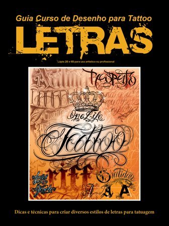Guia Curso De Desenho Para Tattoo Letras