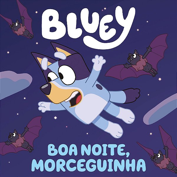 Bluey Boa Noite Morceguinha