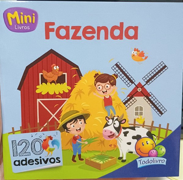Meu Livrinho De Adesivos: Fazenda