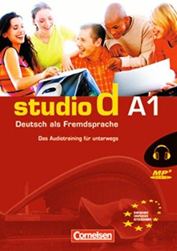Studio D A1 (Einheit 1-12) - Grundstufe. Gesamtband 1 Audiotrainer. Europäischer Referenzrahmen