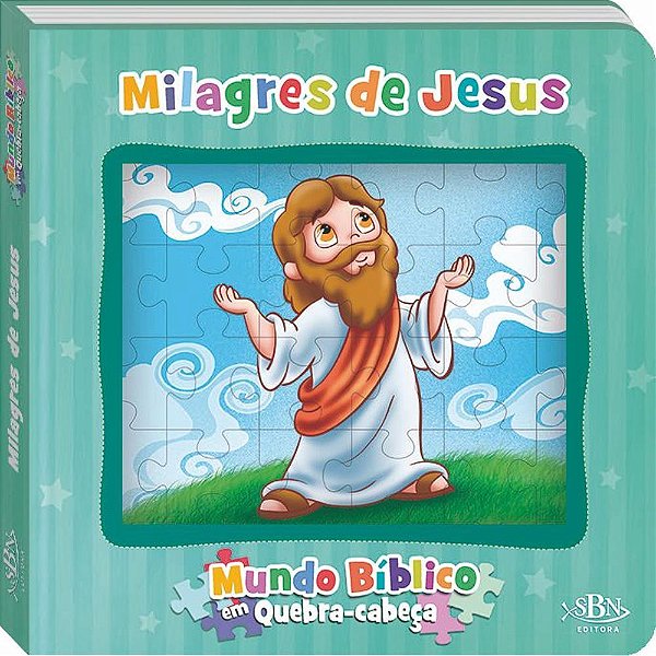Milagres De Jesus - Mundo Bíblico Em Quebra-Cabeça