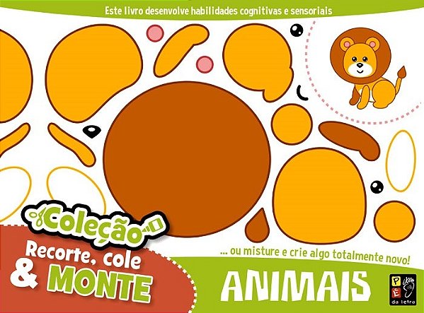 Animais - Recorte, Cole E Monte