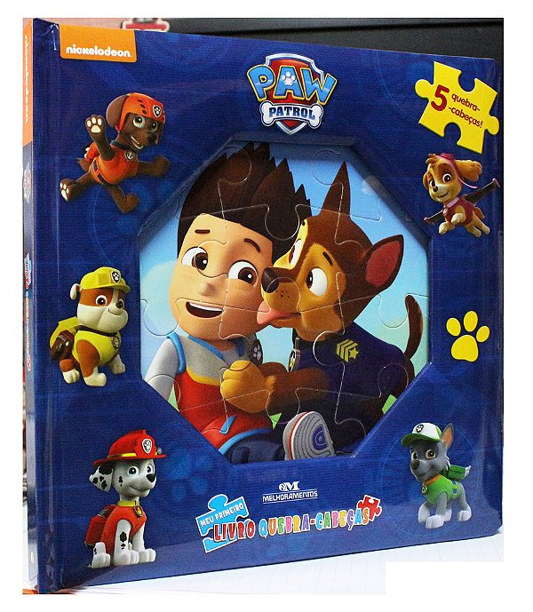 Patrulha Canina - Meu Primeiro Livro Quebra-Cabecas