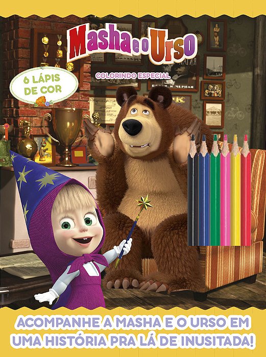 Masha E O Urso - Colorindo Especial - Vol.3