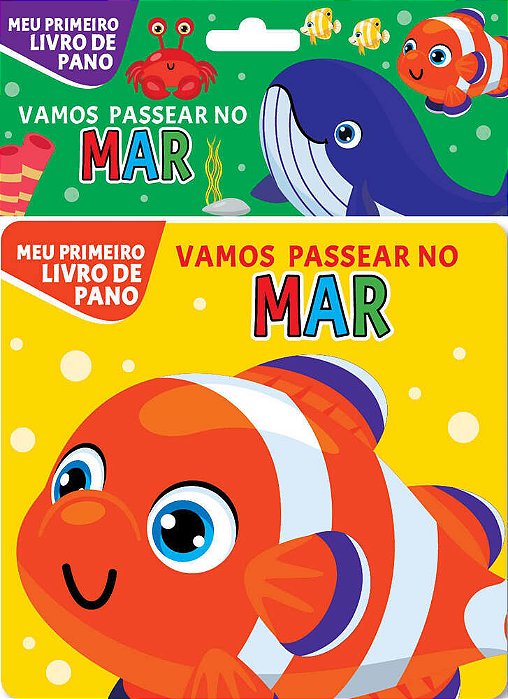 Meu Primeiro Livro De Pano - Vamos Passear No Mar