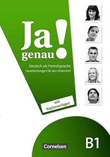Ja Genau! - Handreichungen Fur Den Unterricht B1