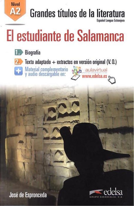 El Estudiante De Salamanca - Grandes Títulos De La Literarua - Nivel A2 - Libro Con Material Complementario