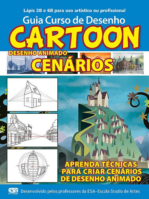 Guia Curso De Desenho Cartoon Cenários