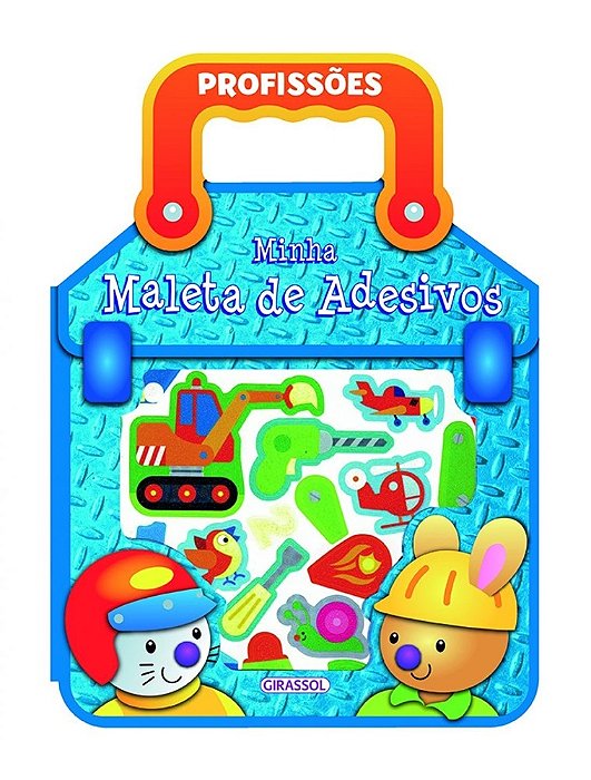 Minha Maleta De Adesivos - Profissões