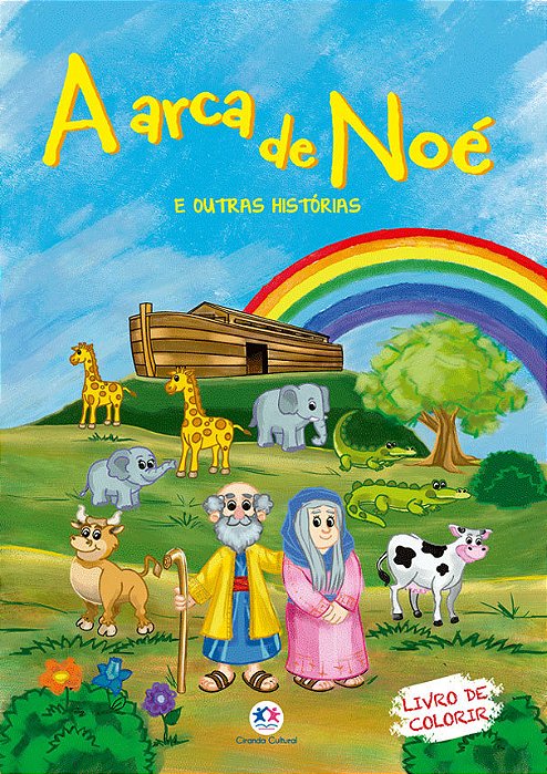 Meu Livro Bíblico De Colorir - A Arca De Noé