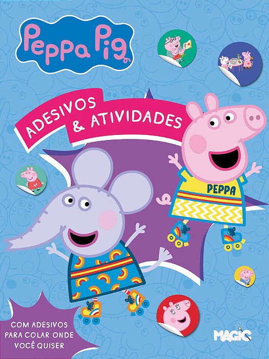 Peppa Pig - Adesivos E Atividades (Magic Kids)