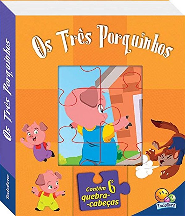 Os Três Porquinhos - Coleção Janelinhas Clássicas