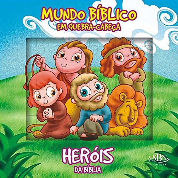 Mundo Bíblico Em Quebra-Cabeça - Heróis Da Bíblia