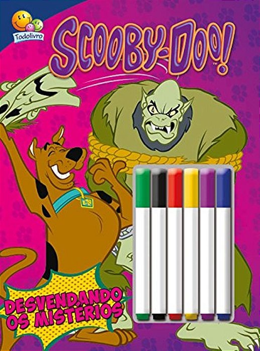 Scooby- Doo - Colorir E Atividades Com Canetinha