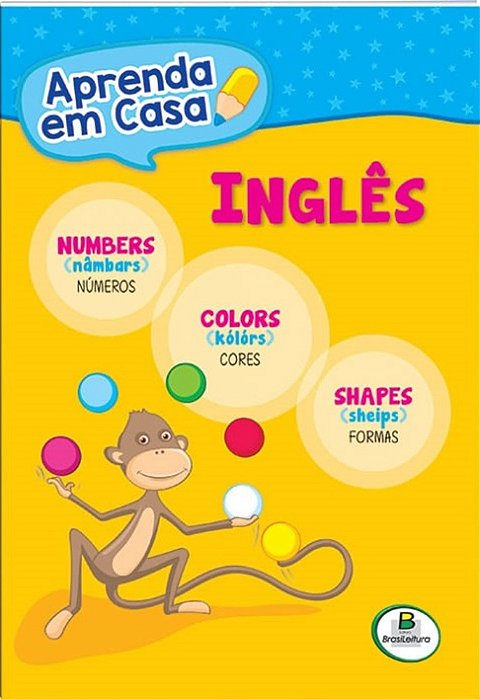 Aprenda Em Casa Inglês - Numbers, Colors And Shapes
