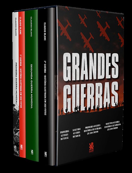 Biblioteca Grandes Guerras - Box Com 4 Livros