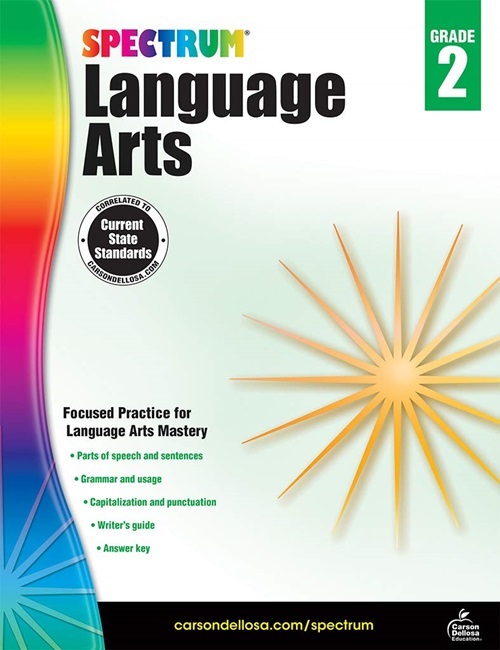Spectrum Language Arts Grade 2 - Workbook