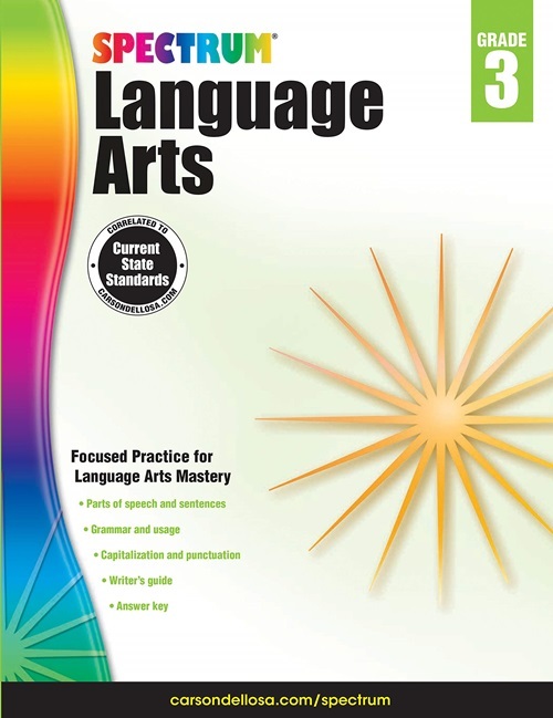 Spectrum Language Arts Grade 3 - Workbook