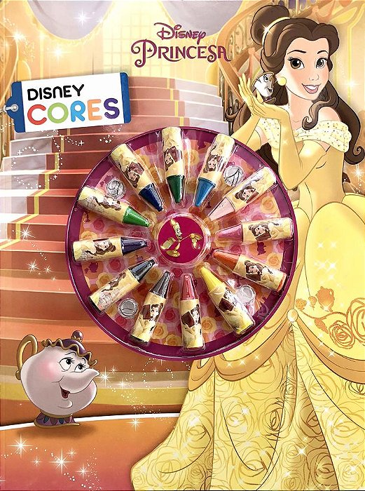 A Bela E A Fera - Disney - Cores