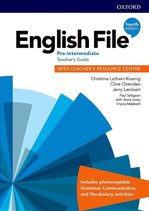English File Pre-Intermediate - Teacher's Guide With Teacher's Resource Centre - Fourth Edition..-