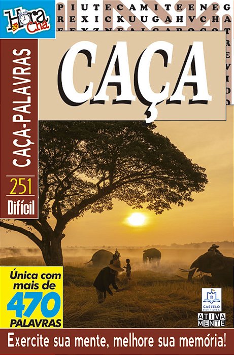 251 - Caça Palavras - Difícil