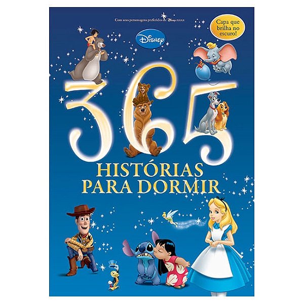 365 Histórias Para Dormir - Capa Brilha No Escuro!