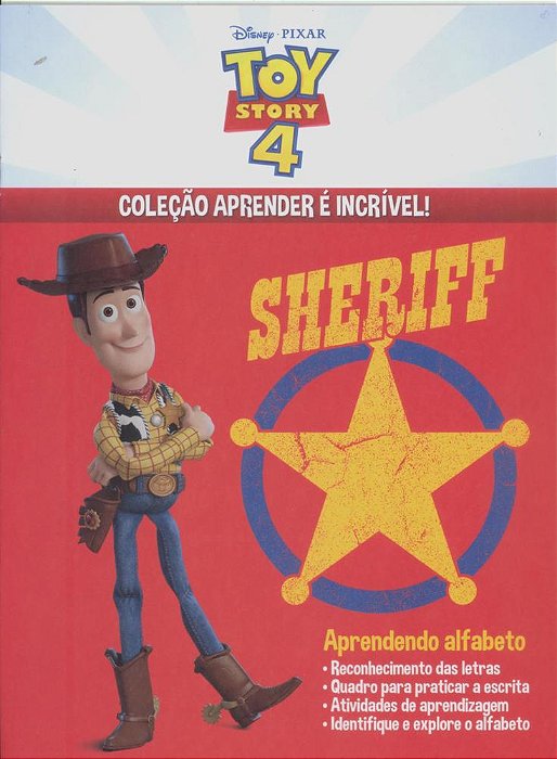 Aprender É Incrível Disney - Toy Story 4 Aprendendo O Alfabeto