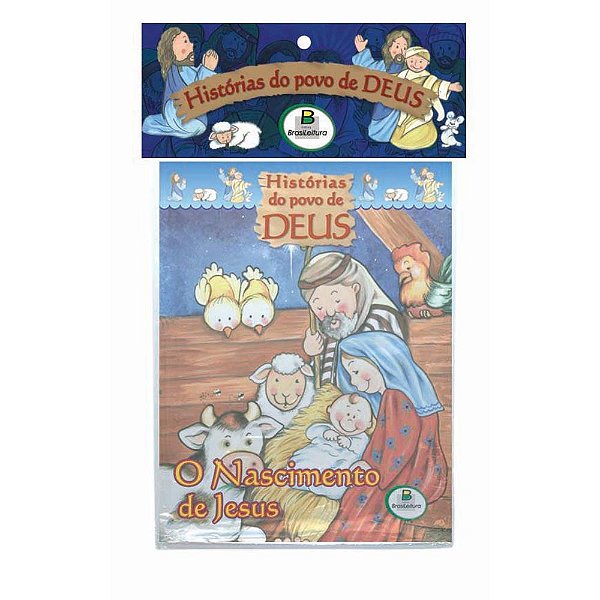 Mini Histórias Do Povo De Deus -Kit C/10 Und