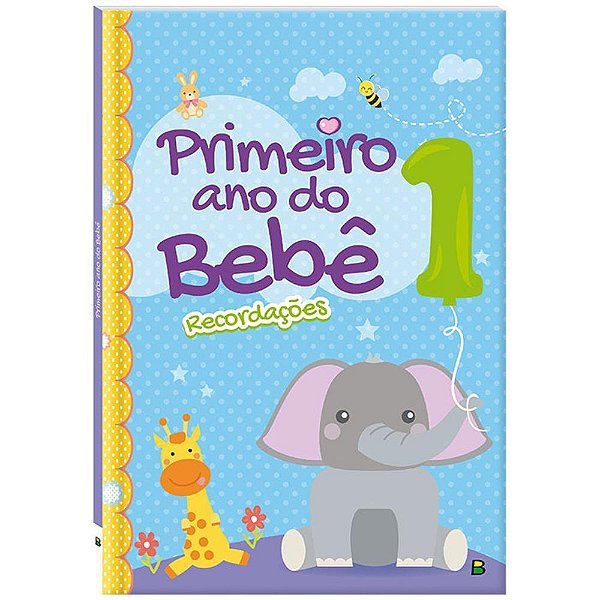 Primeiro Ano Do Bebê (Azul)