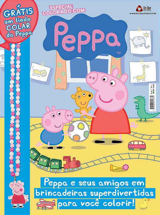 Especial Colorindo Com Peppa Pig Peppa E Seus Amigos Em Brincadeiras Superdivertidas Para Você Colorir!