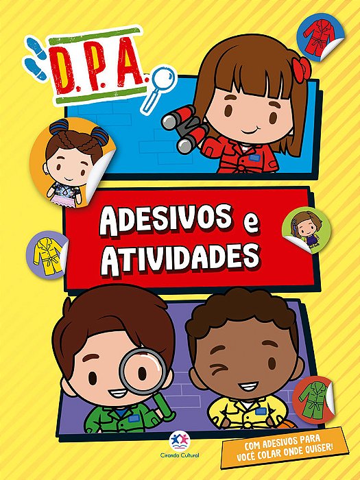 Detetives Do Prédio Azul - Adesivos E Atividades