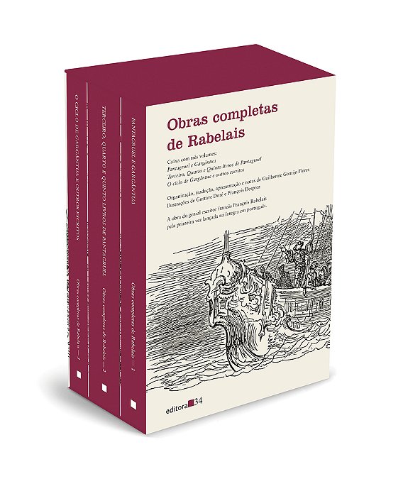 Coleção Rabelais Obras Completas De Rabelais