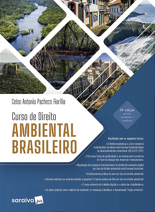 Curso De Direito Ambiental Brasileiro - 24ª Edição 2024
