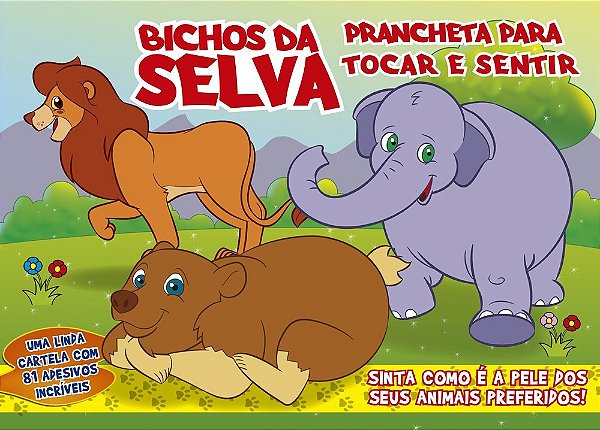 Bichos Da Selva - Prancheta Para Tocar E Sentir