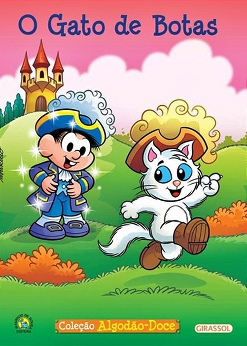 O Gato De Botas - Turma Da Mônica - Coleção Algodão-Doce