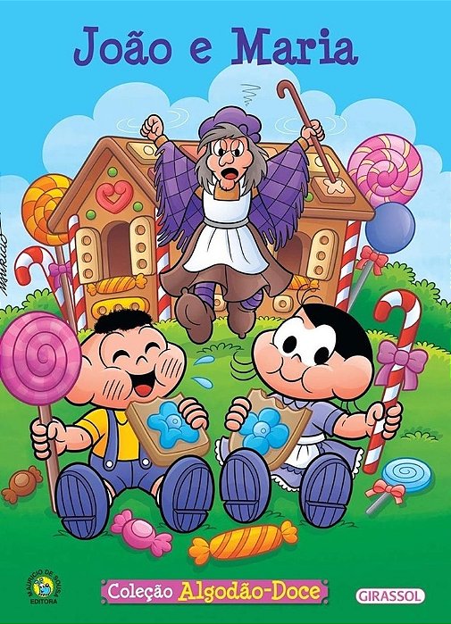 João E Maria - Turma Da Mônica - Coleção Algodão-Doce