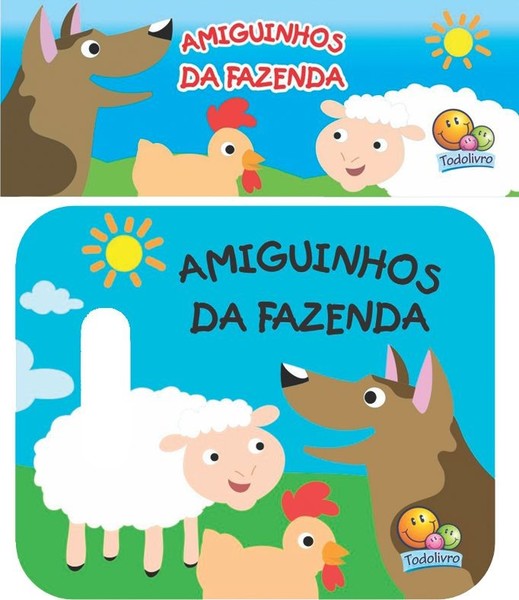 Amiguinhos Da Fazenda - Livro De Banho